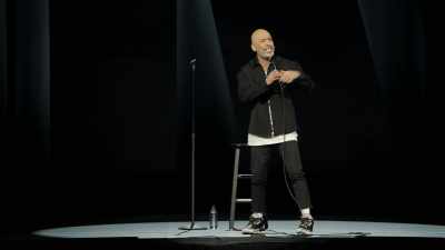 You can tap anyone on the shoulder - Jo Koy: Live from the Los Angeles Forum
