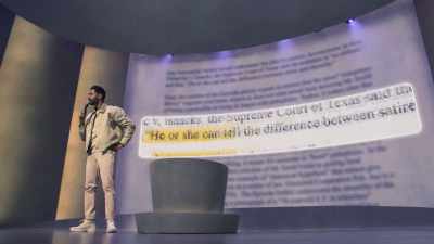 You can tell the difference
between satire and sincerity. - Hasan Minhaj: The King's Jester