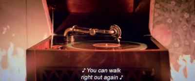 ♪ You can walk
right out again ♪ - Never Let Go