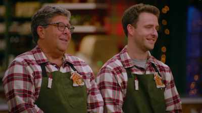 - You cannot leave this cabin
without a big ol' hug - Baking It