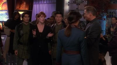 You can't be everywhere,
Mr. President. - Babylon 5