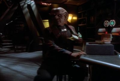 You can't be in here.
We're closed. - Star Trek: Deep Space Nine