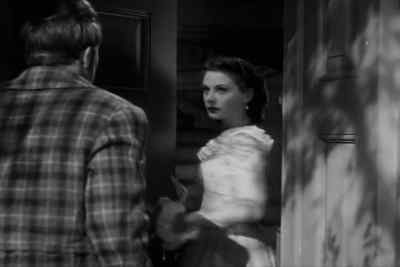 You can't come into this house you wretched coward - The Strange Woman