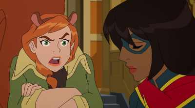 You can't def...
How can you defend him? - Marvel Rising: Secret Warriors