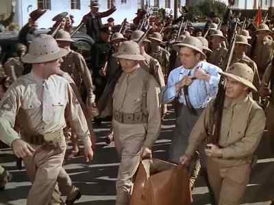 - You can't do that.
- I don't have to take orders. - To the Shores of Tripoli