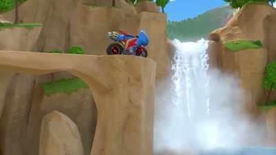 - You can't escape me
on this mountain top, - Ricky Zoom