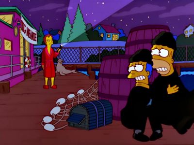 You can't hide from me. - The Simpsons