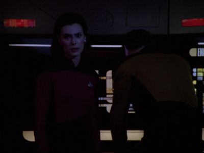 You can't let wishful thinking guide your decision counselor - Star Trek: The Next Generation