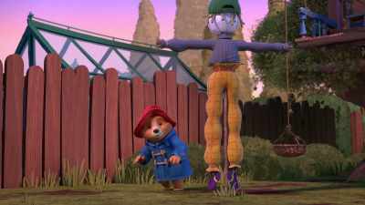 You can't look
until I've counted to ten. - The Adventures of Paddington