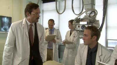 You can't make me laugh by poking me - Green Wing