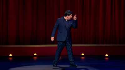 You can't pause it. I can't..." - Michael McIntyre: Showman