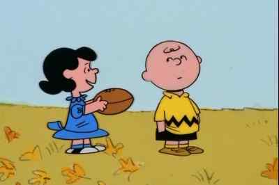 You can't possibly
reach the mailbox. - It's the Great Pumpkin, Charlie Brown