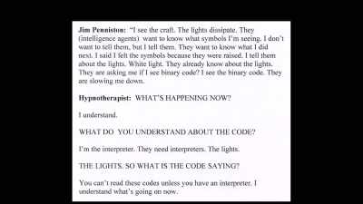 You can't read these codes
unless you have an interpreter. - Truth Hunter
