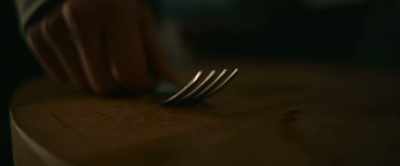 You can't see it,
I've tried to slow it down - The Girl with the Fork