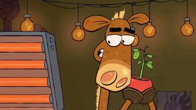You can't send him back
to that...barbarian. - It's Pony