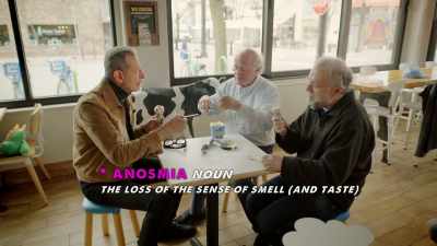 - You can't smell anything?
- Anosmia, - The World According to Jeff Goldblum