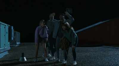 You can't sneak up on a man
during his personal affirmation time. - Bring It On: Cheer Or Die
