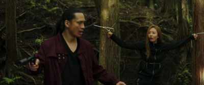-You can't trick me! Sato's coming!
-What? - THE FABLE: The Killer Who Doesn't Kill