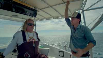 You can't, um,
put a sign on the hook and say, - Sharkwater Extinction
