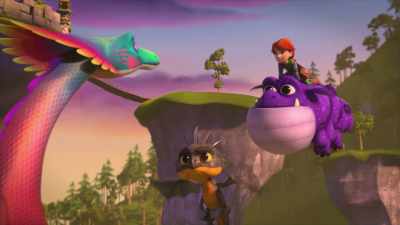 You can't use your powers to hypnotise
dragons or people to sing with you. - Dragons: Rescue Riders: Secrets of the Songwing