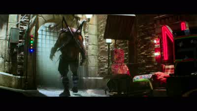 You can't walk away from thisI told him Master SplinterBut Raph he never hears a word I have to sayNow I knew they couldn't handle the truth about the purple oozeand you know what they proved me rightLeonardo I don't know what to doDonnie's nose is in his - Teenage Mutant Ninja Turtles: Out of the Shadows