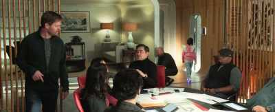 You charge forward, - The Meg