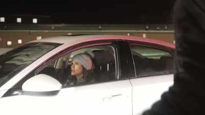 You chased me down in a
cop car and pulled me over. - Christmas at the Holly Hotel