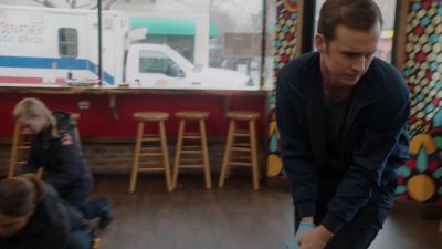 You check behind the counter. - Chicago Fire