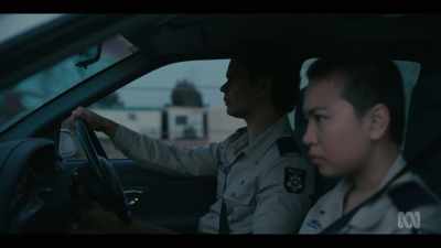 You check the
front. I'll check the back. - Mystery Road: Origin