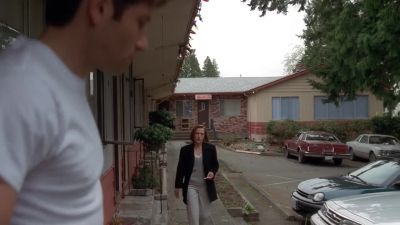 You checked in alone
around noon on Saturday. - The X-Files