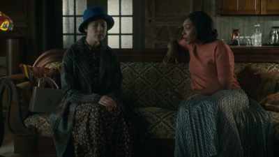 - You and Christine are - Frankie Drake Mysteries