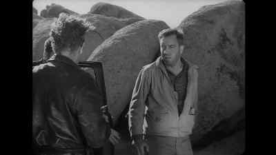 You, Collins, throw a rock down that shaft. - The Hitch Hiker
