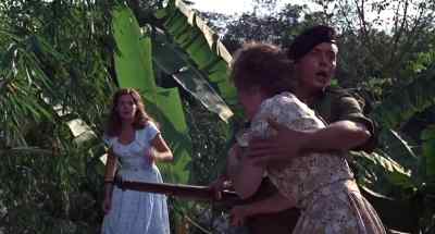 - You come and get your mother!
- No, leave her, leave her. - The Virgin Soldiers