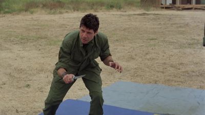 You come in low under his line of sight - Uncommon Valor