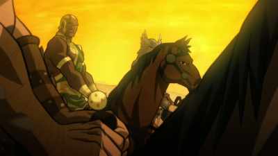 You come to kill a king
with a mercenary horde, - Justice League: Warworld