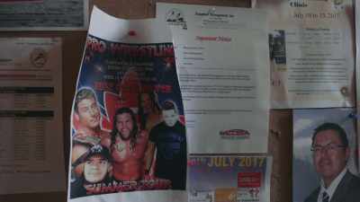 You come out,
you see wrestling's - The Wrestlers