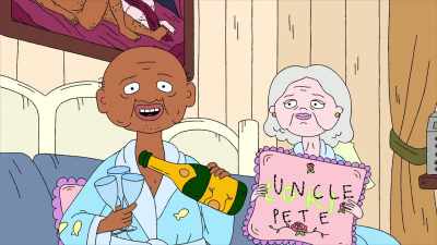 - You complete us,
Pete. Shall we toast? - Teenage Euthanasia