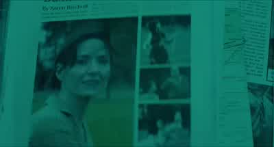You could almost draw a line through her life. - The Ring