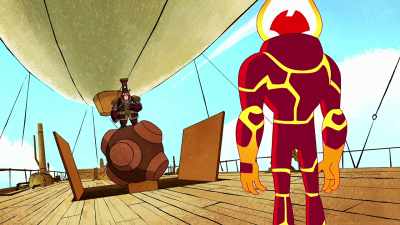You could at least
have the courtesy to -- - Ben 10 vs  the Universe: The Movie