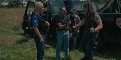 You could be damn sure
we were locked and loaded - Guns of Eden