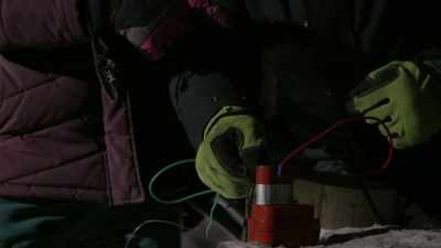 You could blow
these batteries up, - Life Below Zero: Next Generation