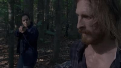 You could cover me
with the knife. - The Walking Dead