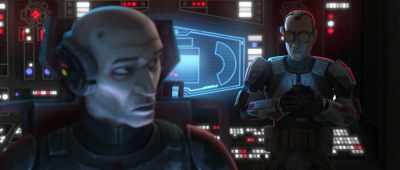 You could create a database
to identify anyone in the galaxy. - Star Wars: The Bad Batch