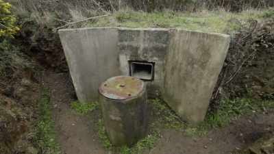You could expect
a few fortifications, - Secret Nazi Ruins