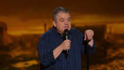 You could feel it. He was like, "I'm gonna
make a difference in this house." - Patton Oswalt: We All Scream