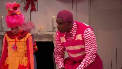You could give singing - Dr. Seuss' The Grinch Musical
