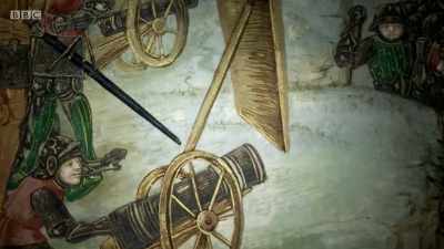 You could imagine the terror
spreading through a garrison - Sword, Musket & Machine Gun: Britain's Armed History