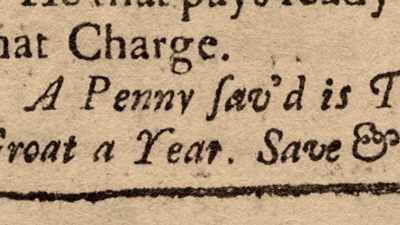 You could live your life,
I think, in Franklin aphorisms, - Benjamin Franklin