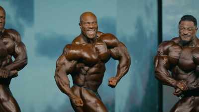 You could even see it
on a side chest - Breaking Olympia: The Phil Heath Story