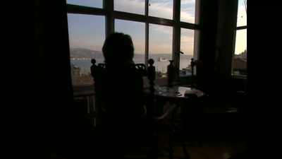 You could sit with her, - Never Look Away